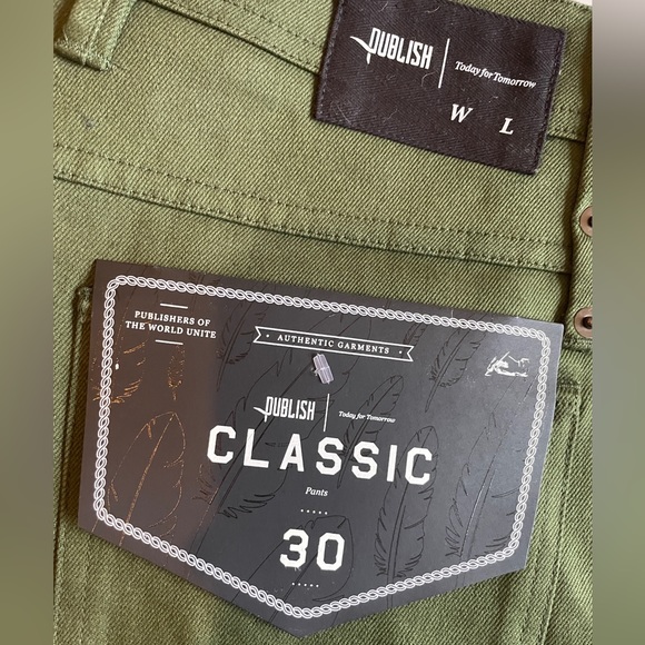 Publish brand Classic Olive Pant - Picture 1 of 9